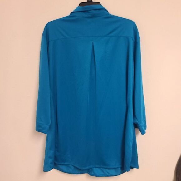 Ogio ¾ Sleeve Collared Athletic Top Size 4XL - NWT - Picture 3 of 3